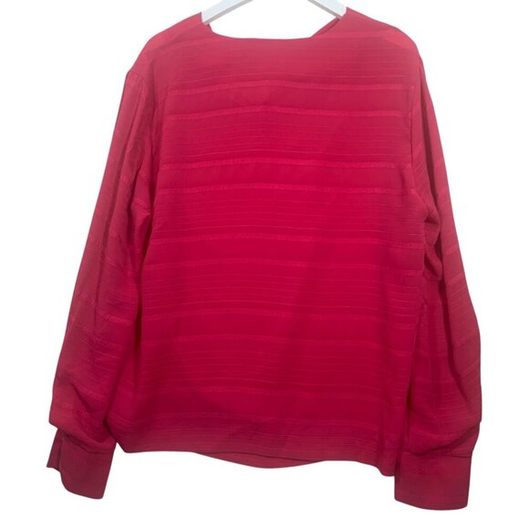 - pink long sleeve cowl neck blouse Inwear (pablah) size 40 - Picture 2 of 10